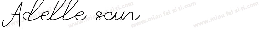Adelle san字体转换